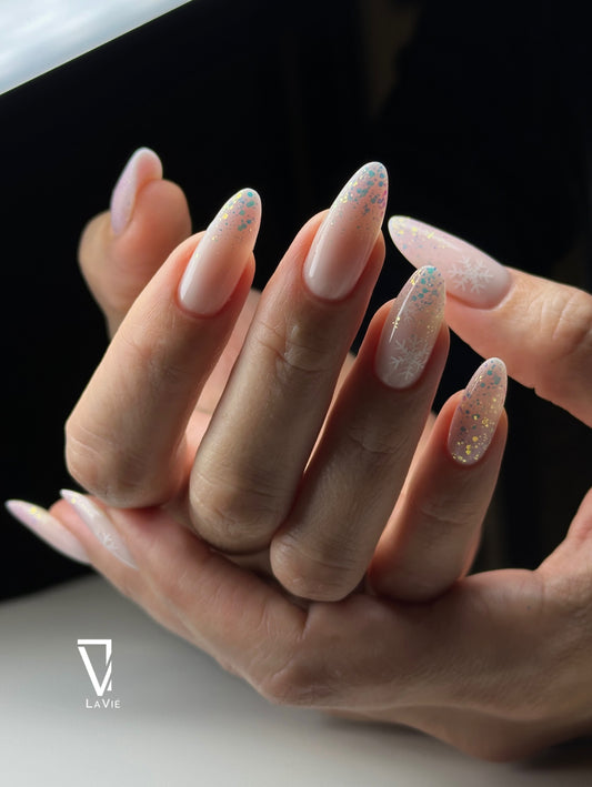 Gélové nechty doplnenie L/XL